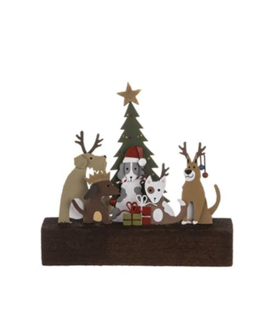 Christmas Tree at the Dogs' Home Decoration from Shoeless Joe