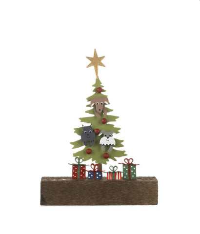 Dogs in Xmas Tree Christmas Decoration from Shoeless Joe