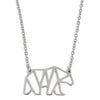 Annie Oak Polar Bear Geometric Necklace Annie Oak Polar Bear Geometric Necklace