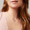 Annie Oak Turtle Geometric Necklace lifestyle Annie Oak Turtle Geometric Necklace lifestyle