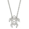 Annie Oak Turtle Geometric Necklace