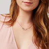 Annie Oak Whale Geometric Necklace lifestyle