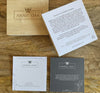Annie Oak Panda Geometric Necklace in Silver box and documents Annie Oak Panda Geometric Necklace in Silver box and documents