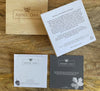 Annie Oak Squirrel Geometric Necklace in Gold box and documents Annie Oak Squirrel Geometric Necklace in Gold box and documents