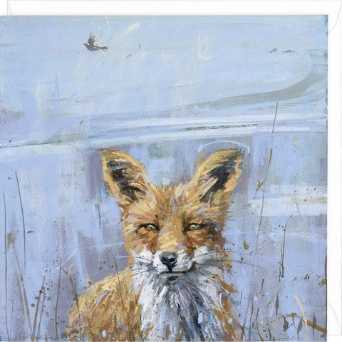 The Skylark and the Fox Greeting Card