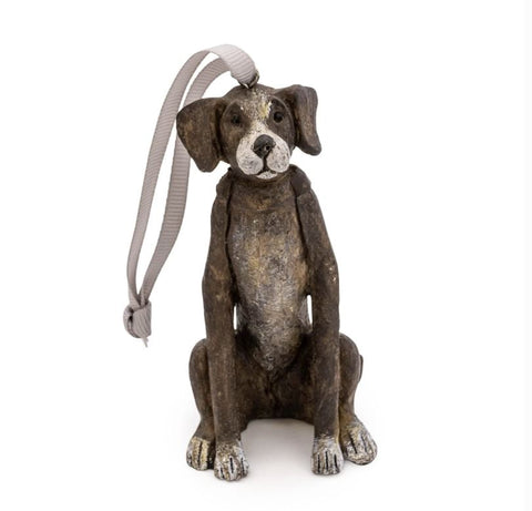 Hanging Puppy with Ribbon from Candlelight