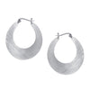 Cristin Ranger Crescent Hoop Silver Earrings_25.95E200 Cristin Ranger Crescent Hoop Silver Earrings_25.95E200