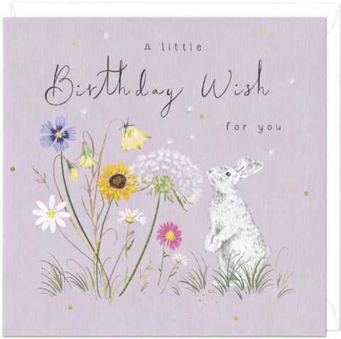 A Little Birthday Wish for You Greeting Card