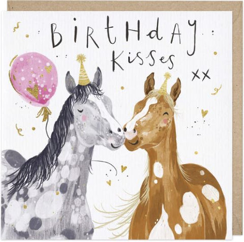 Birthday Kisses Greeting Card