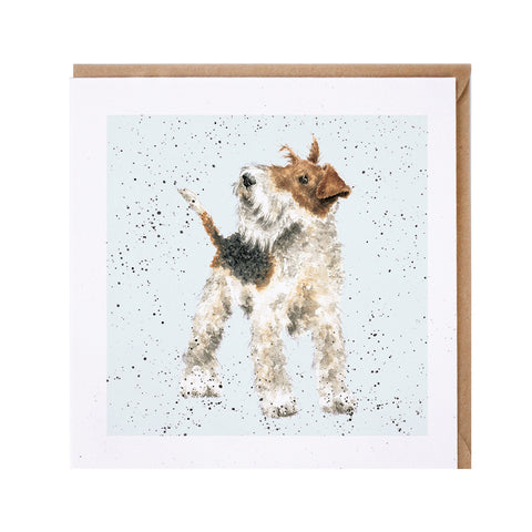 Airedale Greeting Card from Wrendale