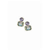Hot Tomato Double Act Stud Earrings in  Lilac Wine Hot Tomato Double Act Stud Earrings in  Lilac Wine