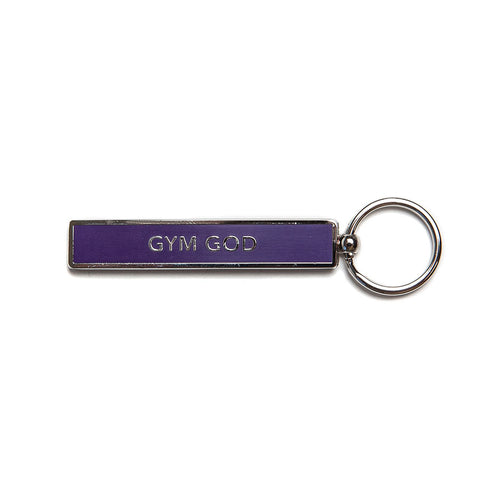 IF Show Offs Gym God Metal Keyring