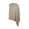 Italian Wool/Cashmere Mix Latte Poncho from Cadenza