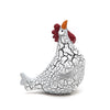 Doris the Quirky Hen from Naasgransgarden looking up Doris the Quirky Hen from Naasgransgarden looking up