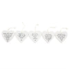 East of India Round Ceramic Hearts with Sentiments (2) East of India Round Ceramic Hearts with Sentiments (2)