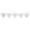 East of India Round Ceramic Hearts with Sentiments (3) East of India Round Ceramic Hearts with Sentiments (3)