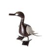 Small Brown Metal Duckling with White Wings Small Brown Metal Duckling with White Wings