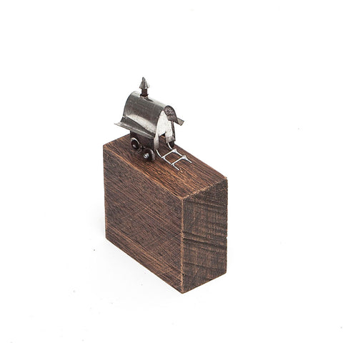 Sarah Jane Brown Wood and Metal Shepherd's Hut