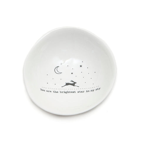 East of India Glazed Medium Porcelain