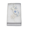 Angel Ceramics Glazed Ceramic Snow Bunny and Snowflake Hanging Decorations Angel Ceramics Glazed Ceramic Snow Bunny and Snowflake Hanging Decorations
