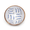 Shoeless Joe Mackerel Mango Wood Bowl Top View Shoeless Joe Mackerel Mango Wood Bowl Top View