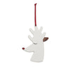 Angel Ceramics Matt Ceramic Retro Rudolph Hanging Decoration Angel Ceramics Matt Ceramic Retro Rudolph Hanging Decoration