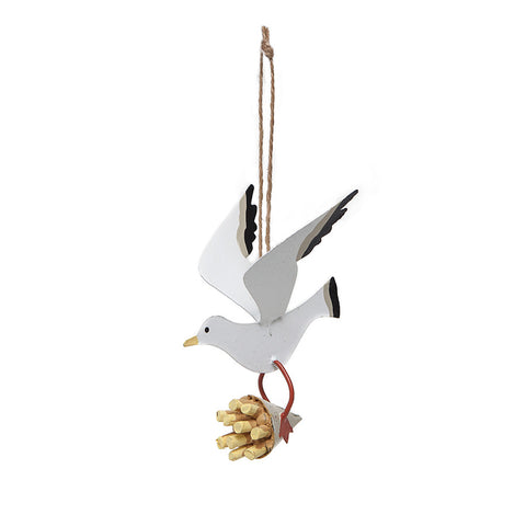 Shoeless Joe Seagull and Chips for Supper