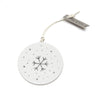 East of India 'Baby's First Christmas' Flat Ceramic Bauble East of India 'Baby's First Christmas' Flat Ceramic Bauble