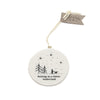 East of India Glazed Ceramic 'Walking in a Winter Wonderland' bauble East of India Glazed Ceramic 'Walking in a Winter Wonderland' bauble
