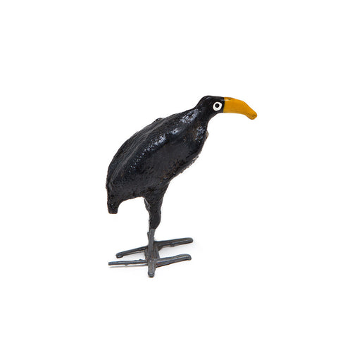 Seedpod Blackbird by Tilnar Art