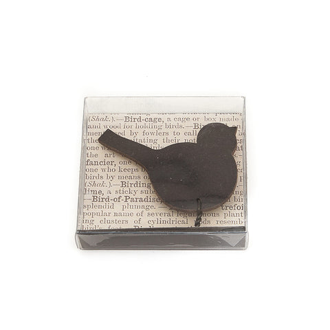 East of India Standing Bird - Black