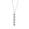 Hot Tomato High Five Crystal Plunge Necklace Hot Tomato High Five Crystal Plunge Necklace