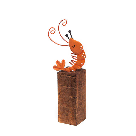 Shoeless Joe Fruits de Mer Prawn on Plinth