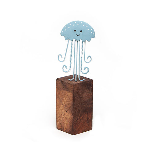 Shoeless Joe Fruits de Mer Jellyfish on Plinth
