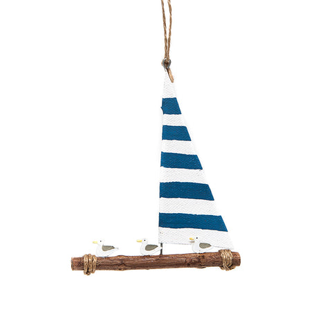 Shoeless Joe Castaway Raft Hanging Decoration