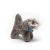 Amica Fair Trade Mini Felt Schnauzer with Blue Scarf Amica Fair Trade Mini Felt Schnauzer with Blue Scarf