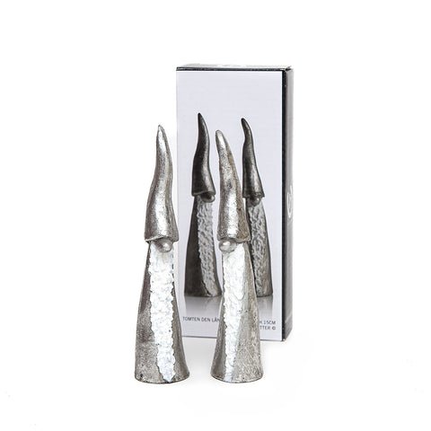 Tall Santa Silver Duo from Naasgransgarden