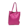 Italian Pink Leather Soft Slouchy Handbag Italian Pink Leather Soft Slouchy Handbag