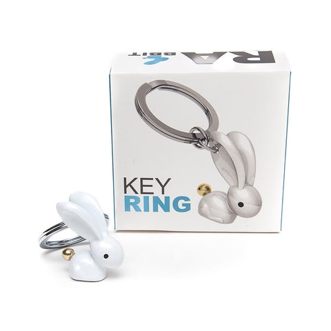 White Rabbit Keyring from Oli Olsen