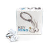 White Rabbit Keyring from Oli Olsen White Rabbit Keyring from Oli Olsen