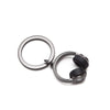 Black Headphones Keyring from Oli Olsen Black Headphones Keyring from Oli Olsen