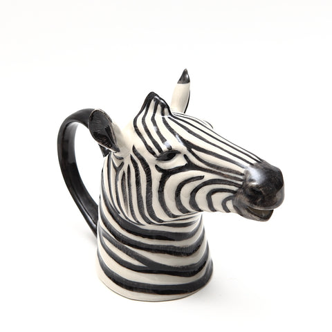 Quail Designs Small Zebra Jug