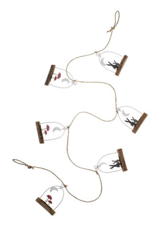 Rabbits and Toadstools Garland from Shoeless Joe