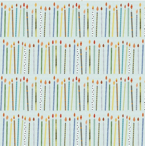 Balloons and Candles Gift Wrap