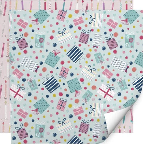 Candles and Presents Birthday Gift Wrap