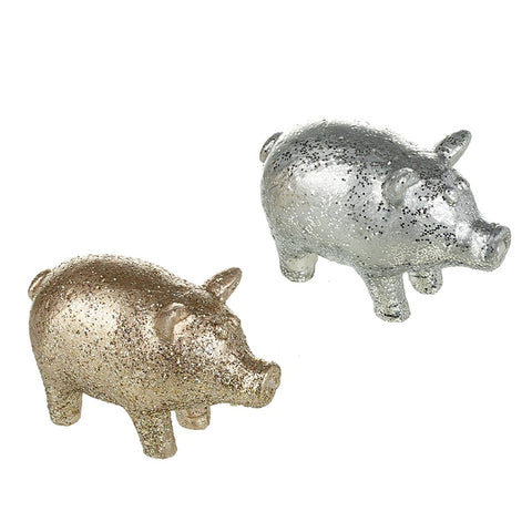 Heaven Sends Mini Silver and Gold Pigs