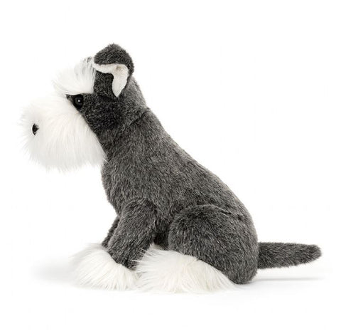 Jellycat Lawrence Schnauzer side view