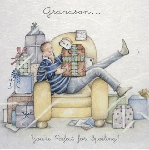 Grandson greeting card from Berni parker