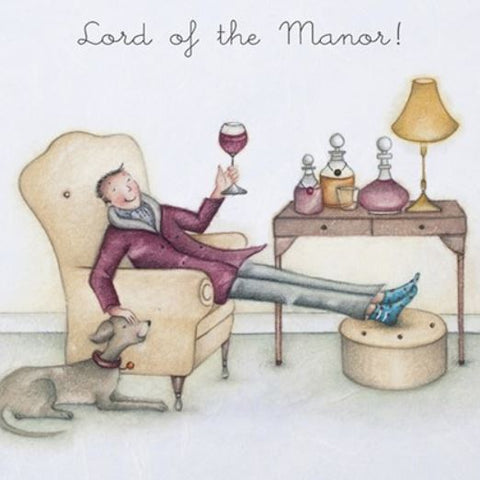 Lord of the Manor Greeting Card from Berni Parker