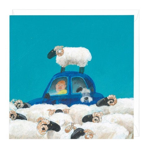 Ram Jam Greeting Card